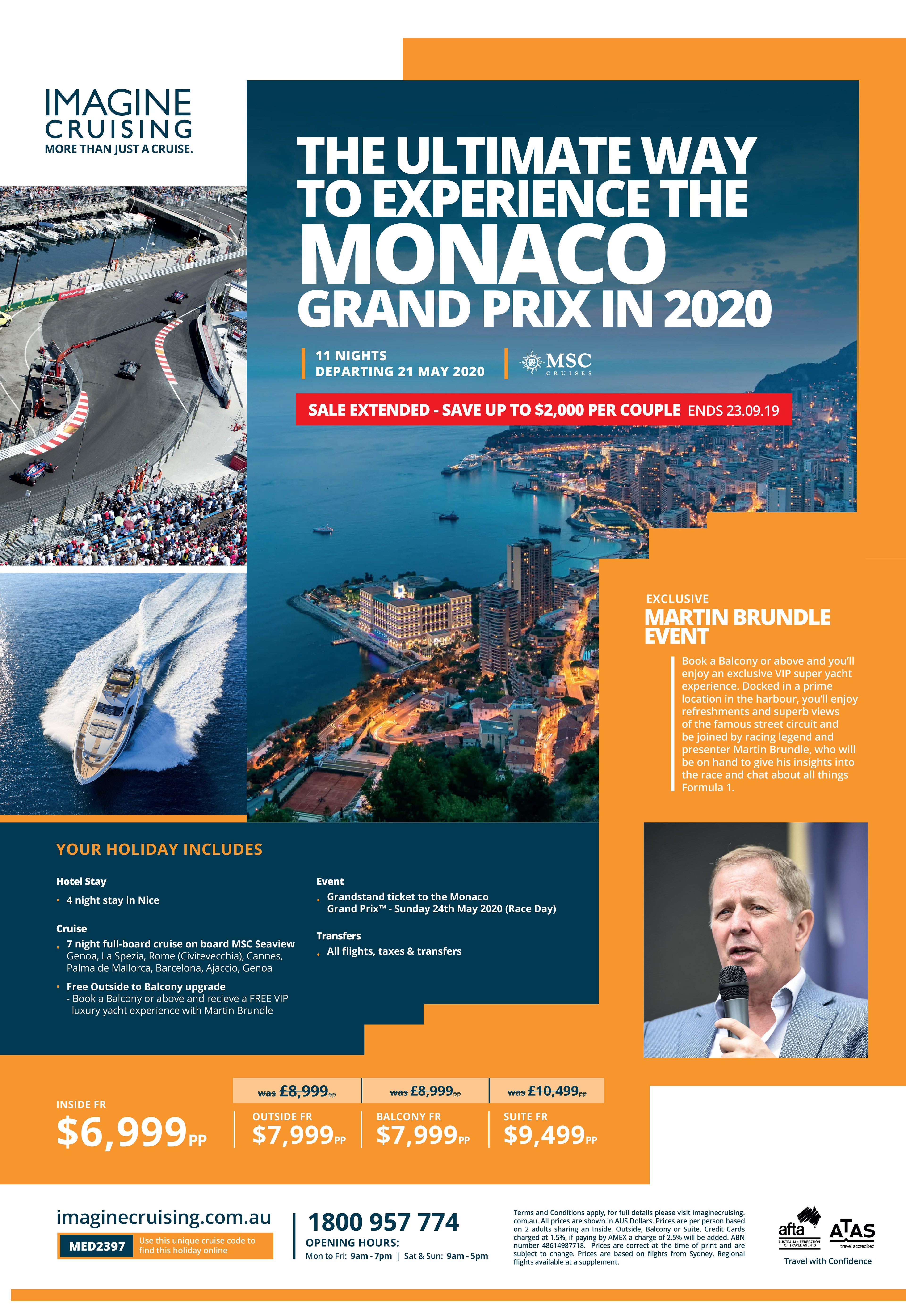 Imagine Cruising Press Ad 5